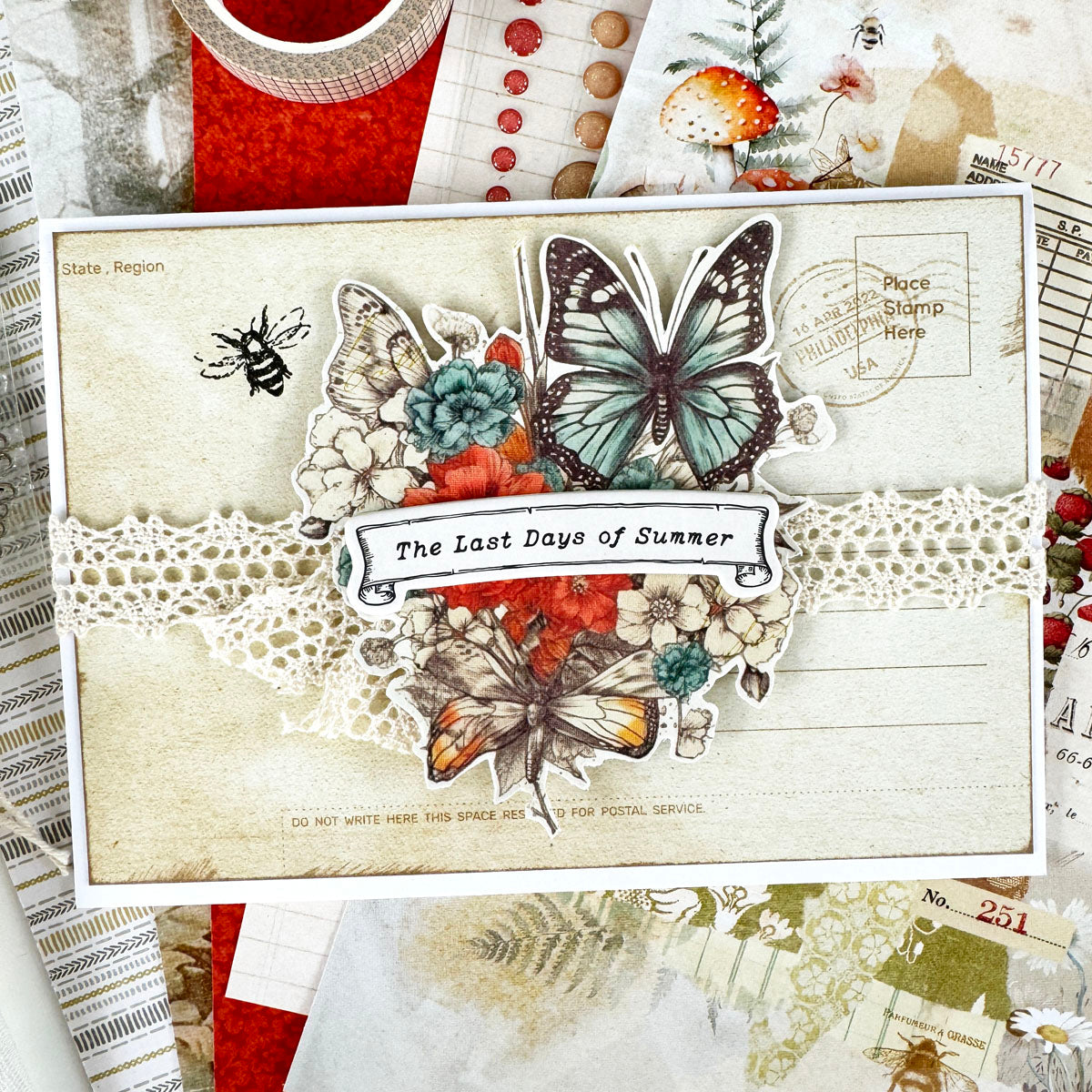 Little Bee Cottage Scrapbooking Kit - No Add Ons - September 2024