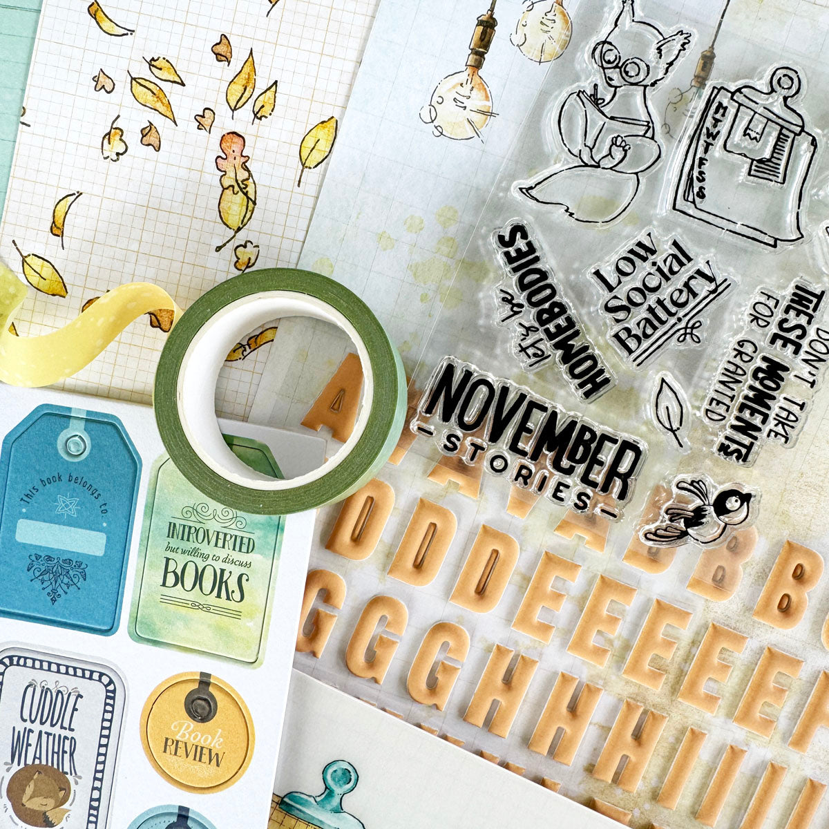 Chapters Scrapbooking Kit - Choose Your Add On - November 2024