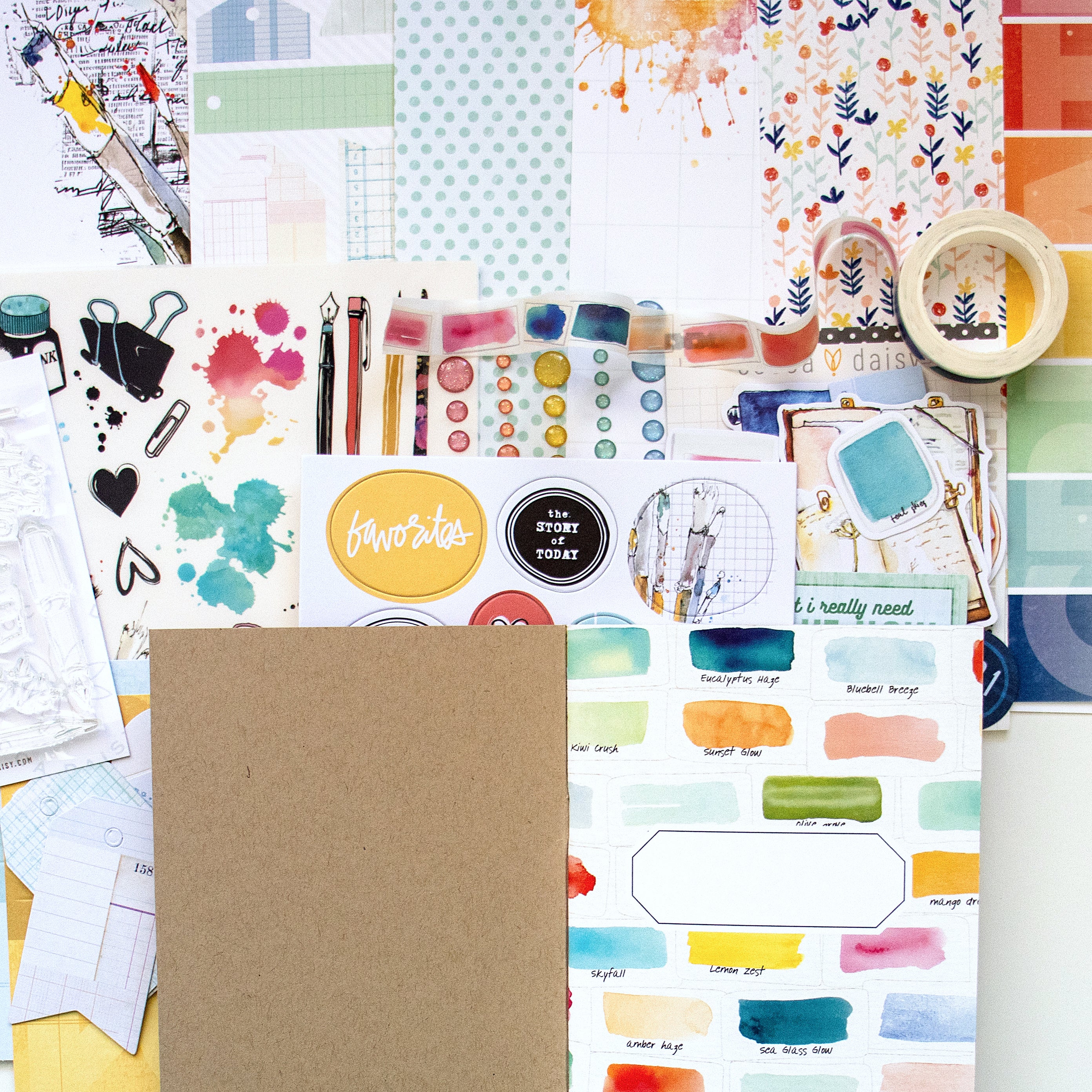Scrapbooking Kit Subscription - Choose Your Add On - 1 month