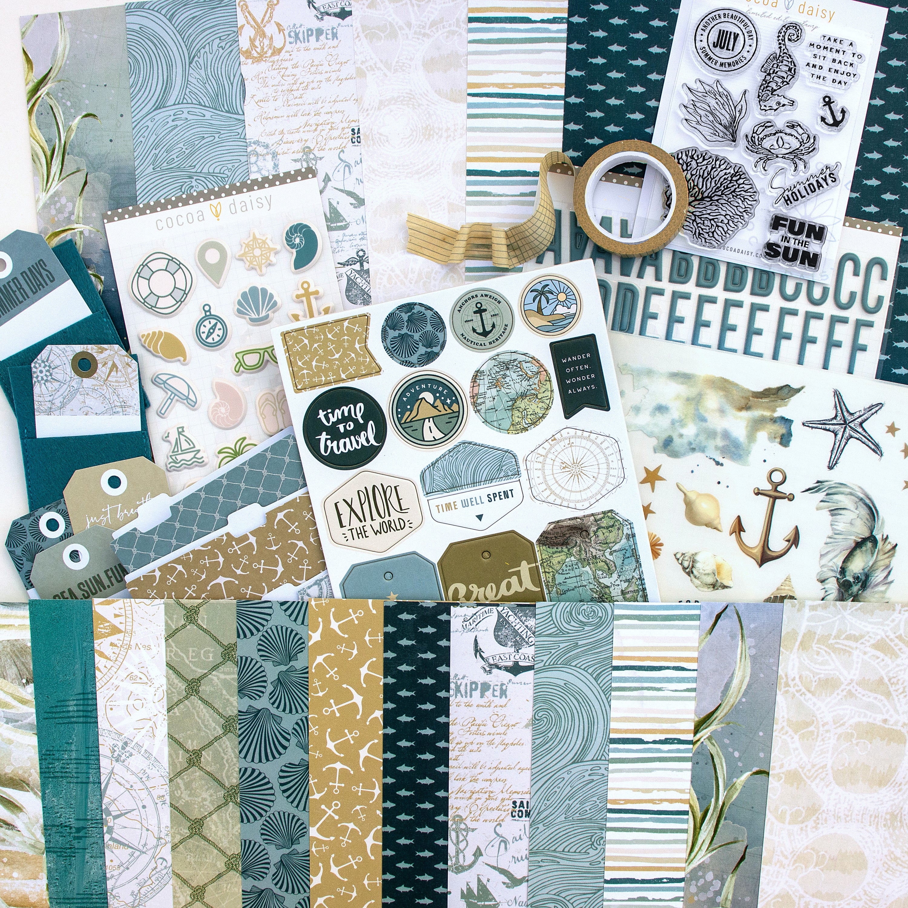 Scrapbooking Kit Subscription - Choose Your Add On - 1 month