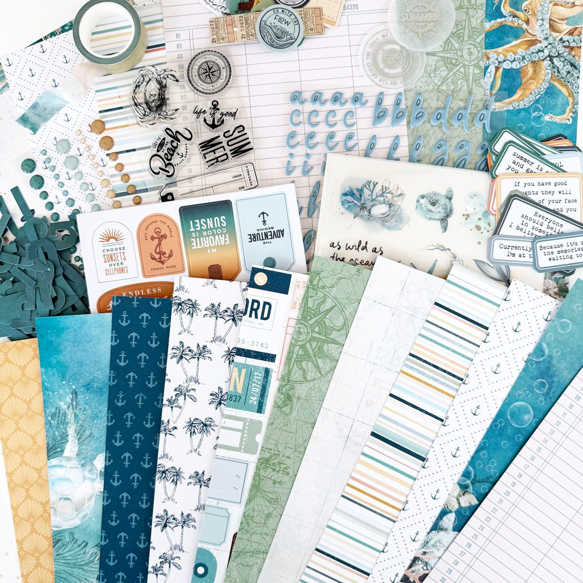 Scrapbooking Kit Subscription - Choose Your Add On - 1 month