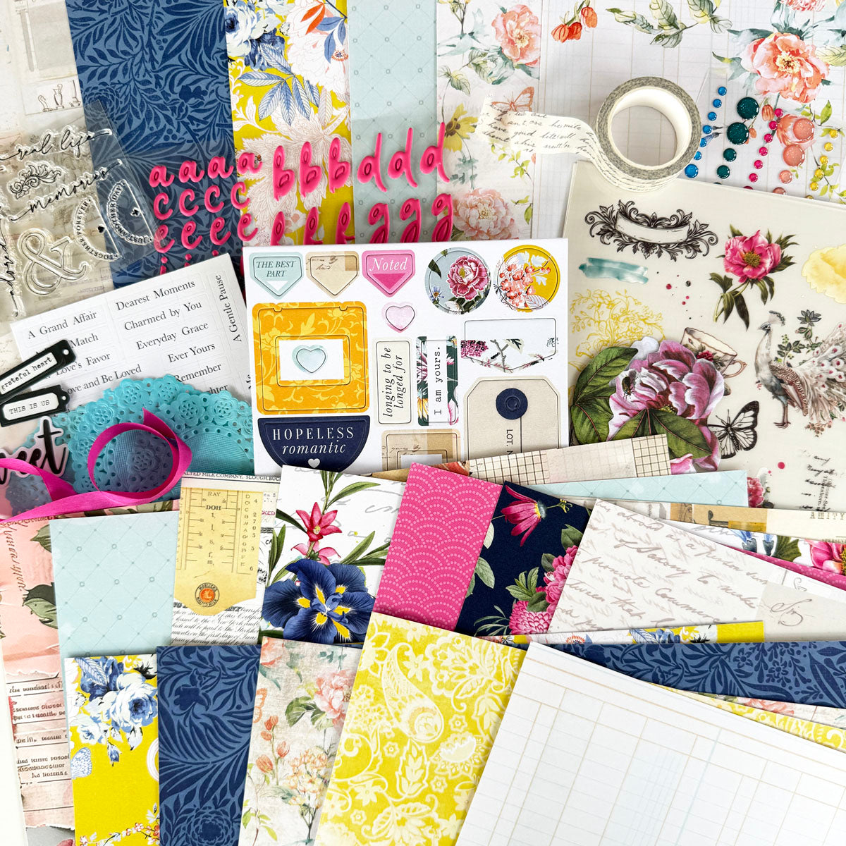 Scrapbooking Kit Subscription - Choose Your Add On - 1 month