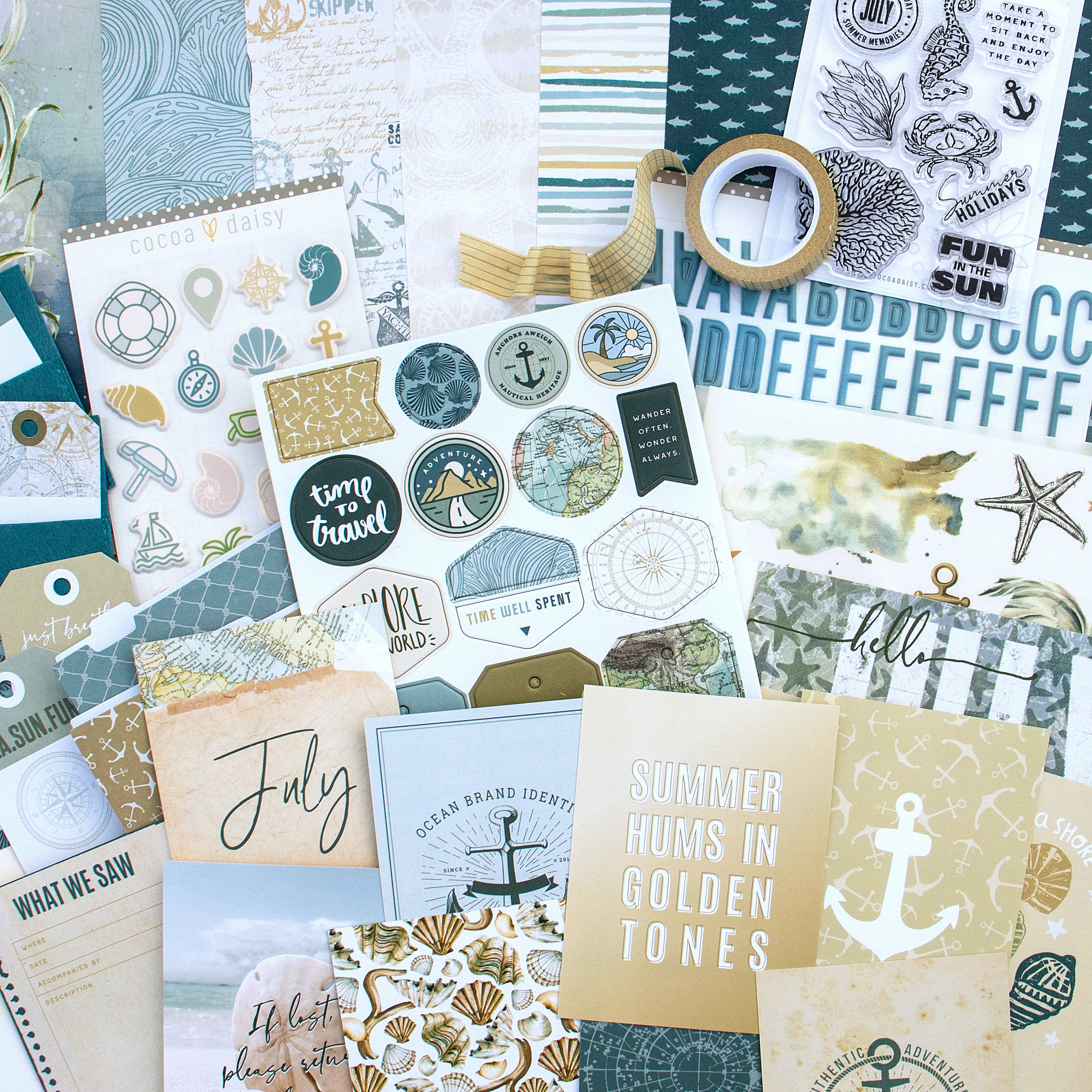 Scrapbooking Kit Subscription - Choose Your Add On - 1 month