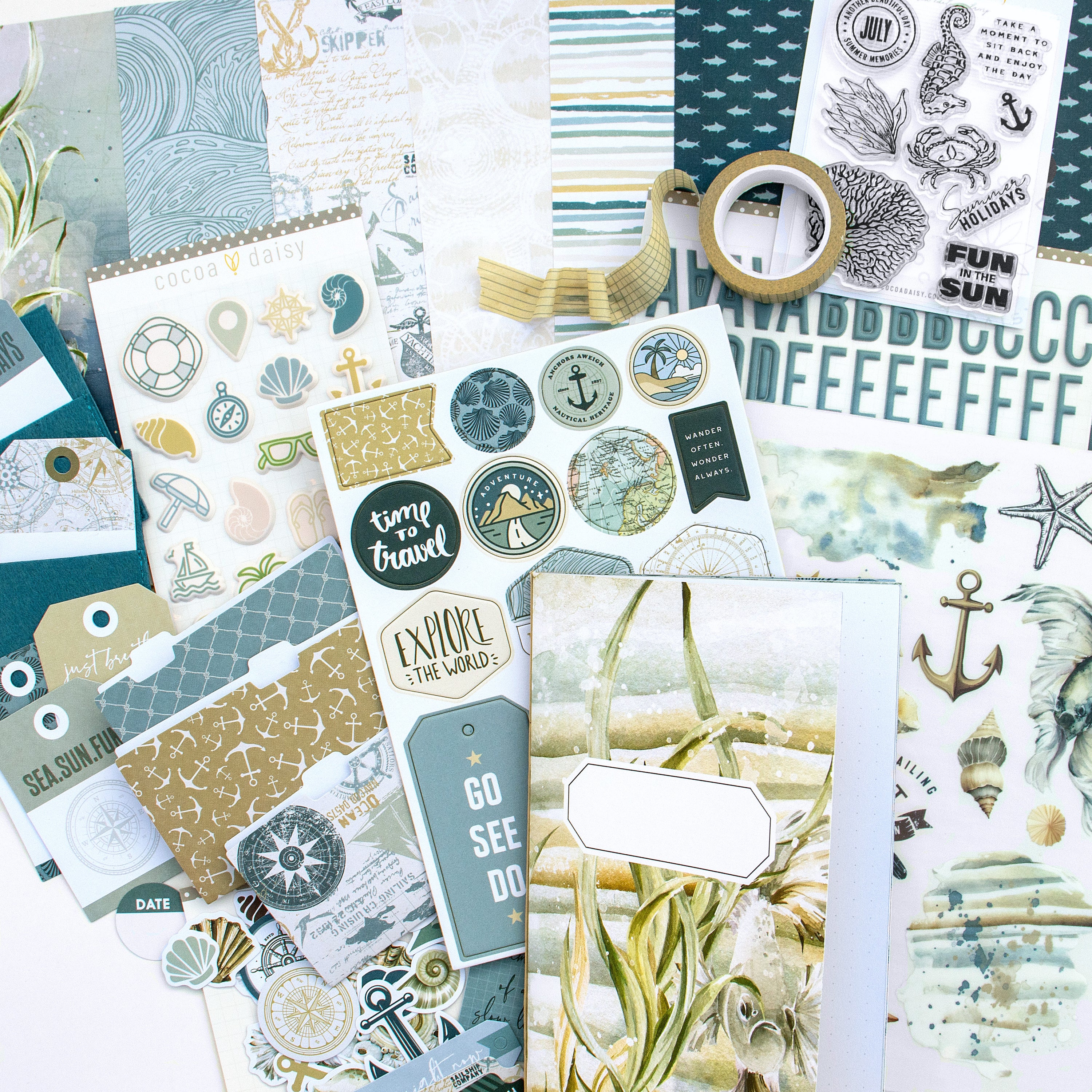 Scrapbooking Kit Subscription - Choose Your Add On - 1 month