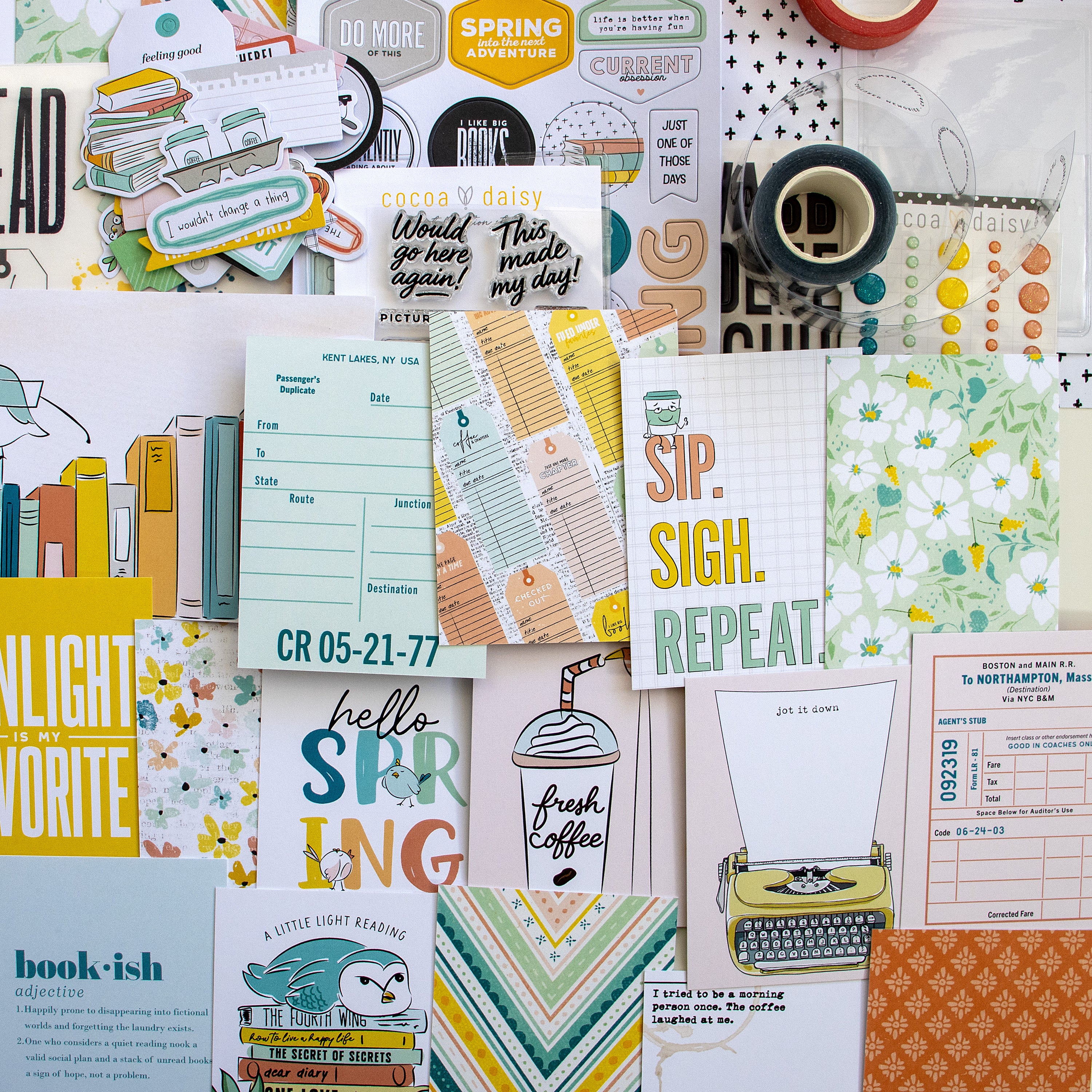 Scrapbooking Kit Subscription - Choose Your Add On - 1 month