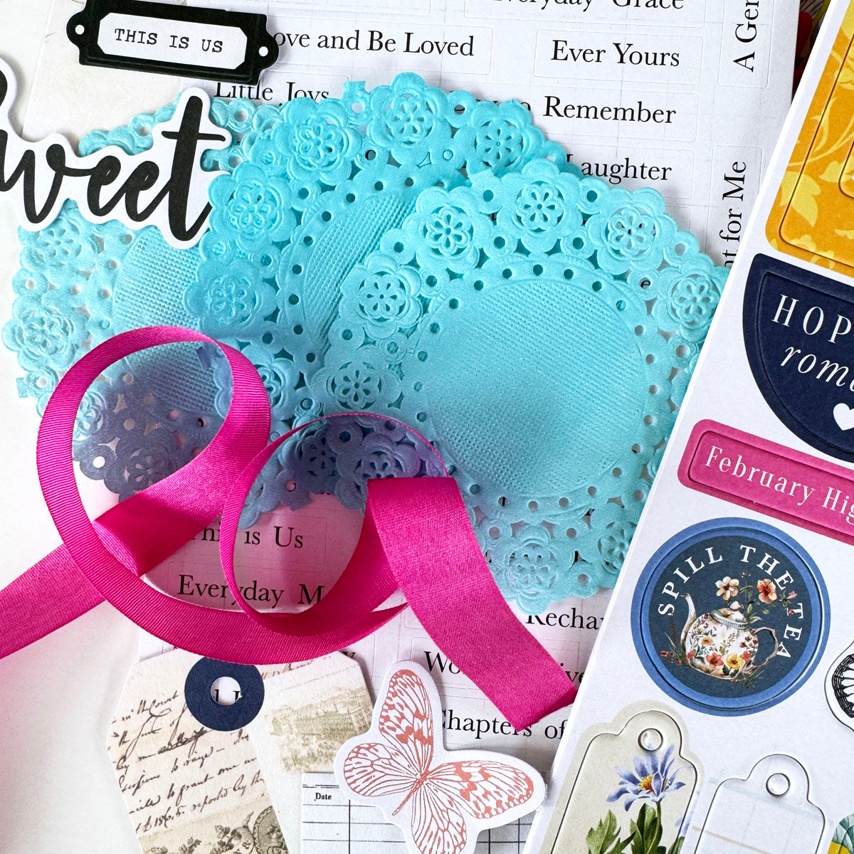 Scrapbooking Kit Subscription - Choose Your Add On - 1 month