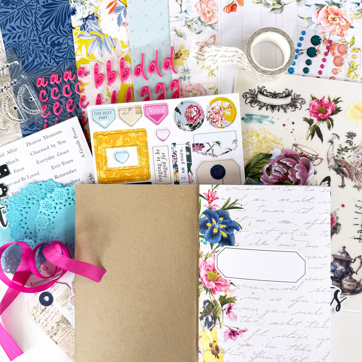 Scrapbooking Kit Subscription - Choose Your Add On - 1 month