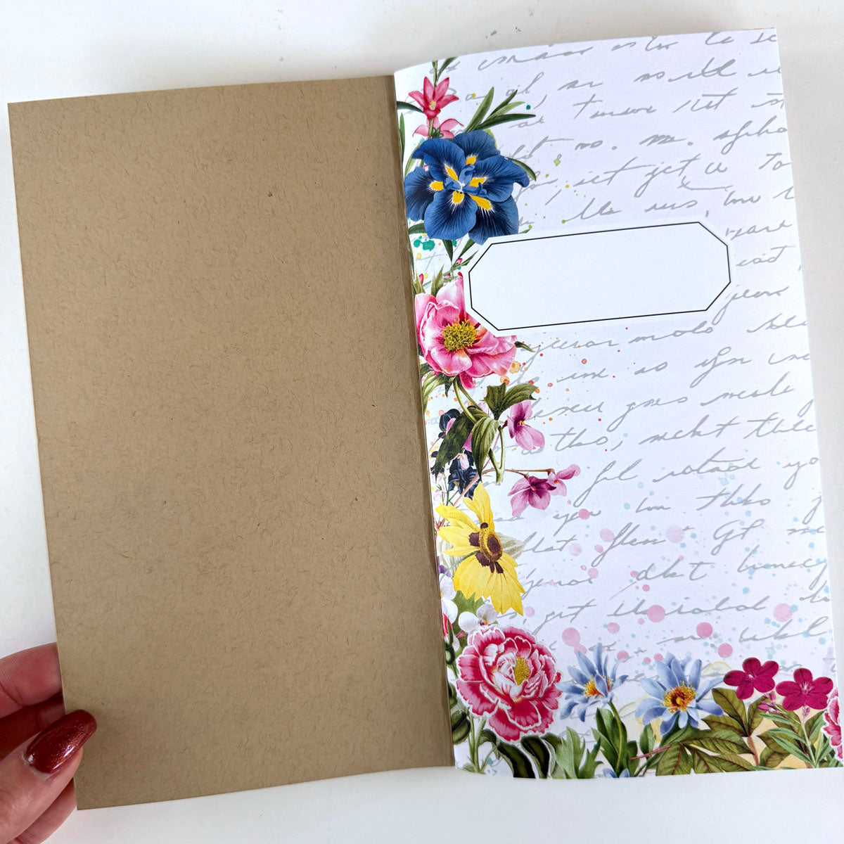 Penelope SimpleDaisy Notebook - February 2025