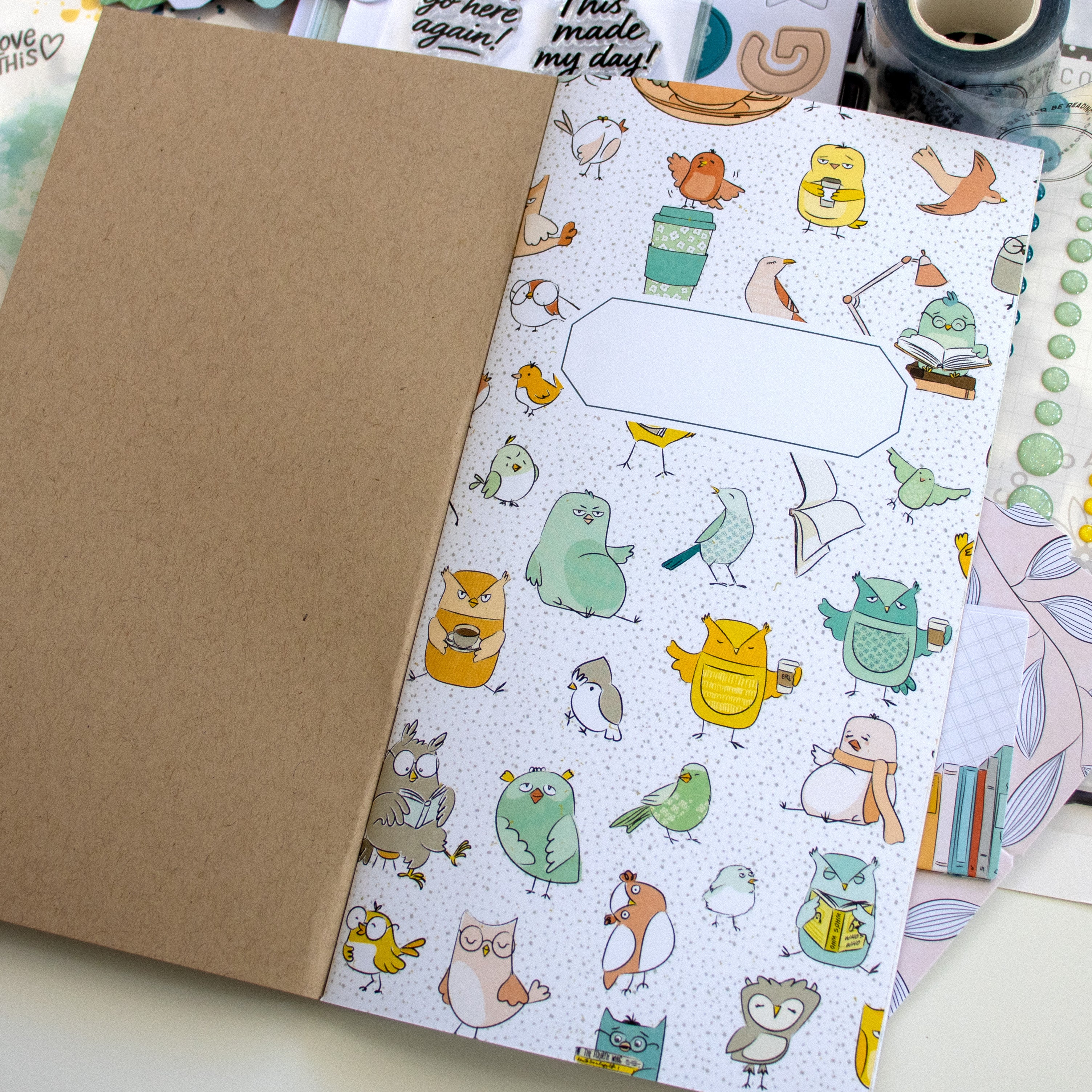 Booked For Spring SimpleDaisy Notebook - April 2026 – Cocoa Daisy
