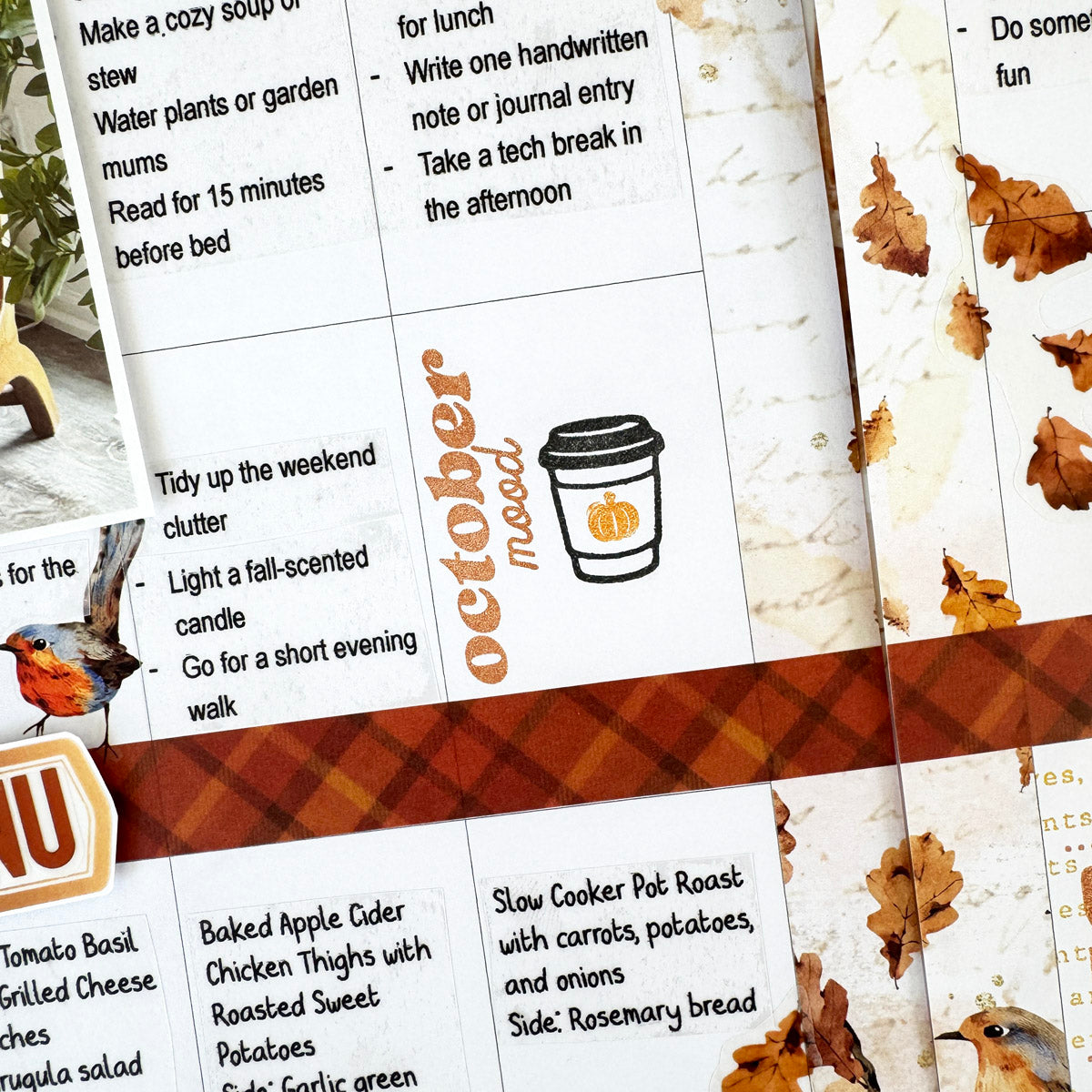 October Glow "October Mood" Stamp Set - October 2025