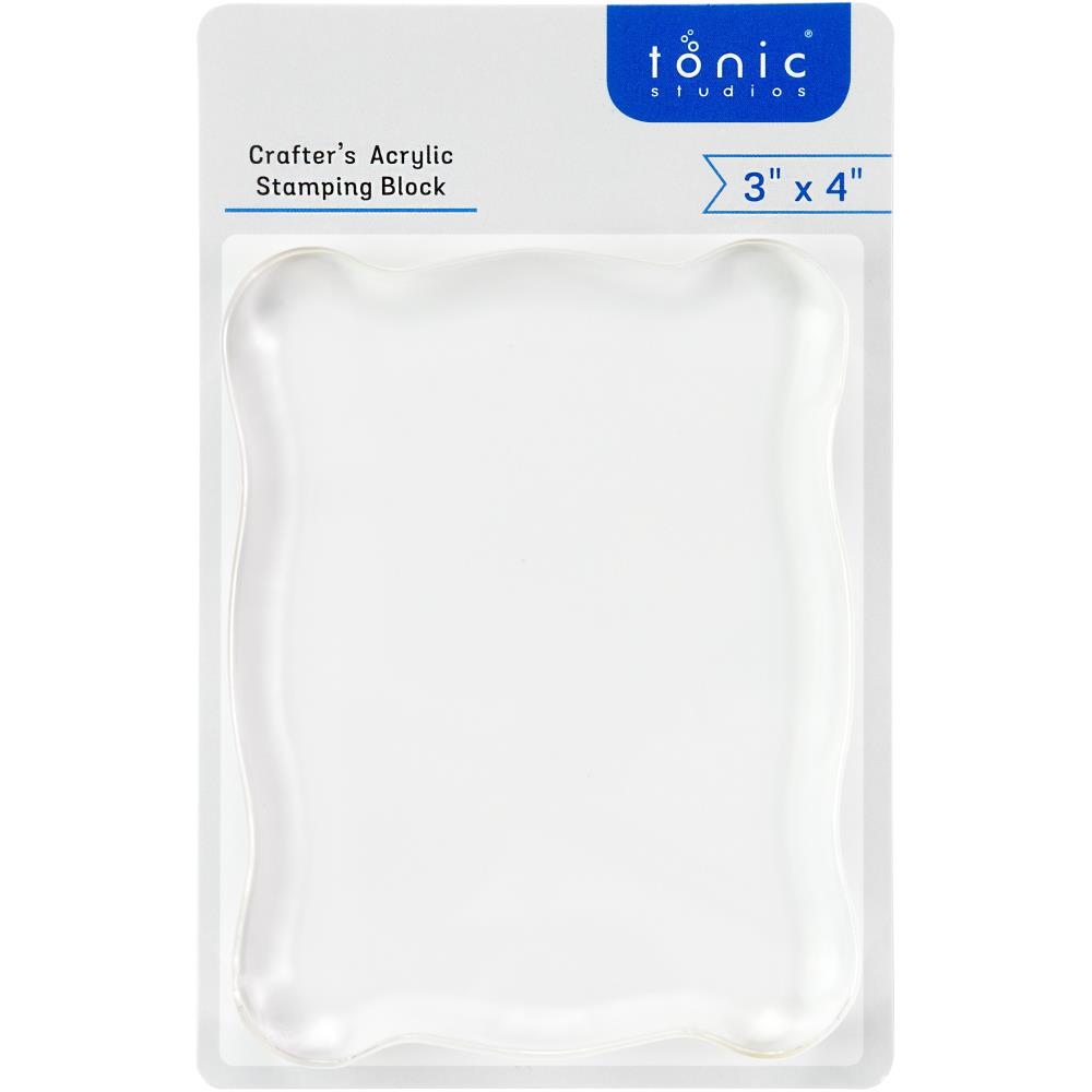 Tonic Studios 3"x4" Acrylic Stamping Block