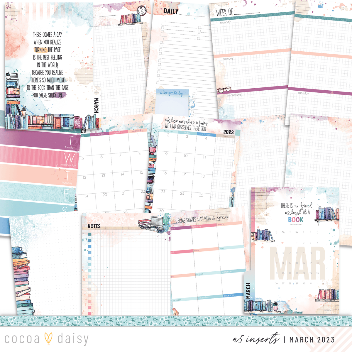 Bookish March 2023 Cocoa Daisy