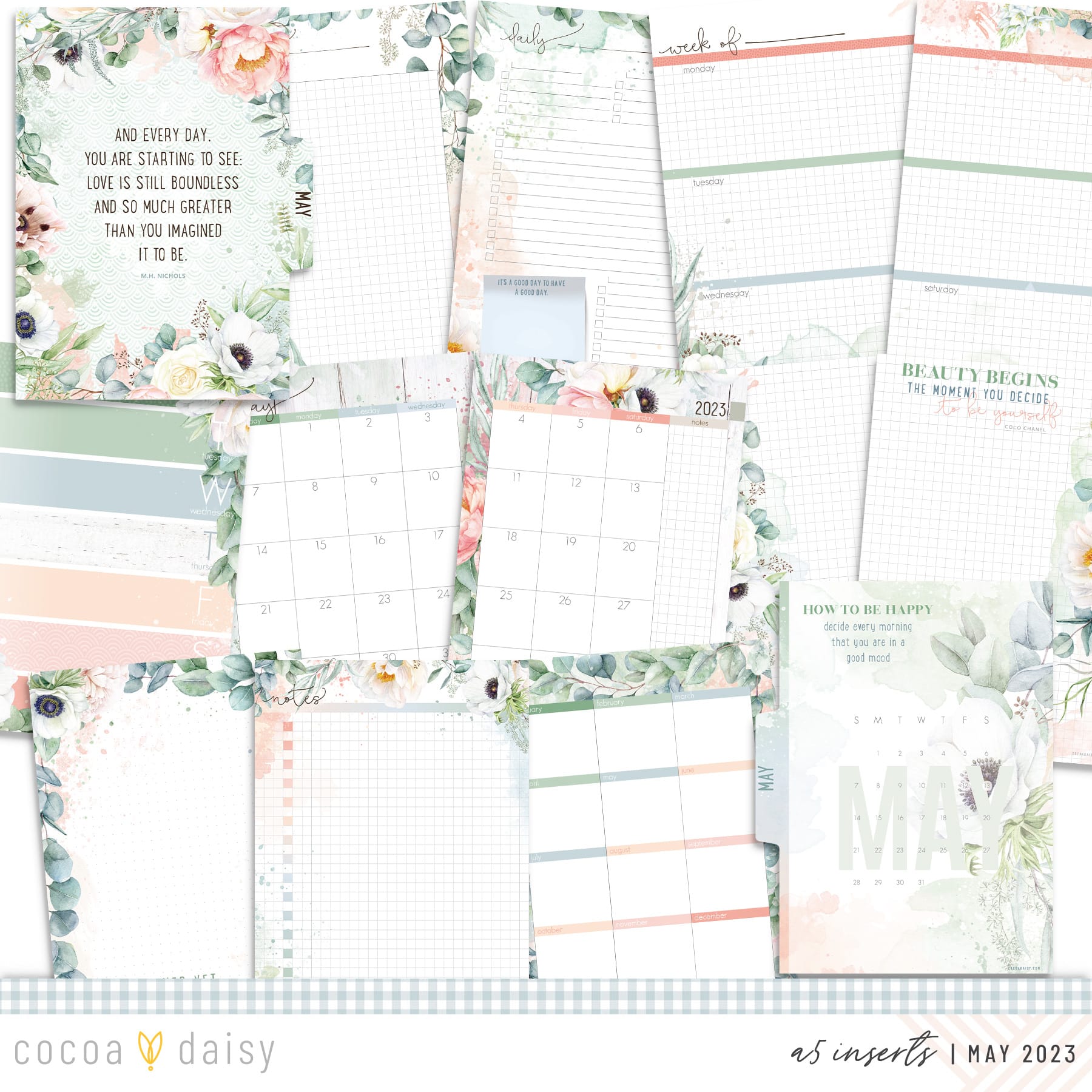 Lillian's Garden Inserts Only - Choose Insert Type May 2023