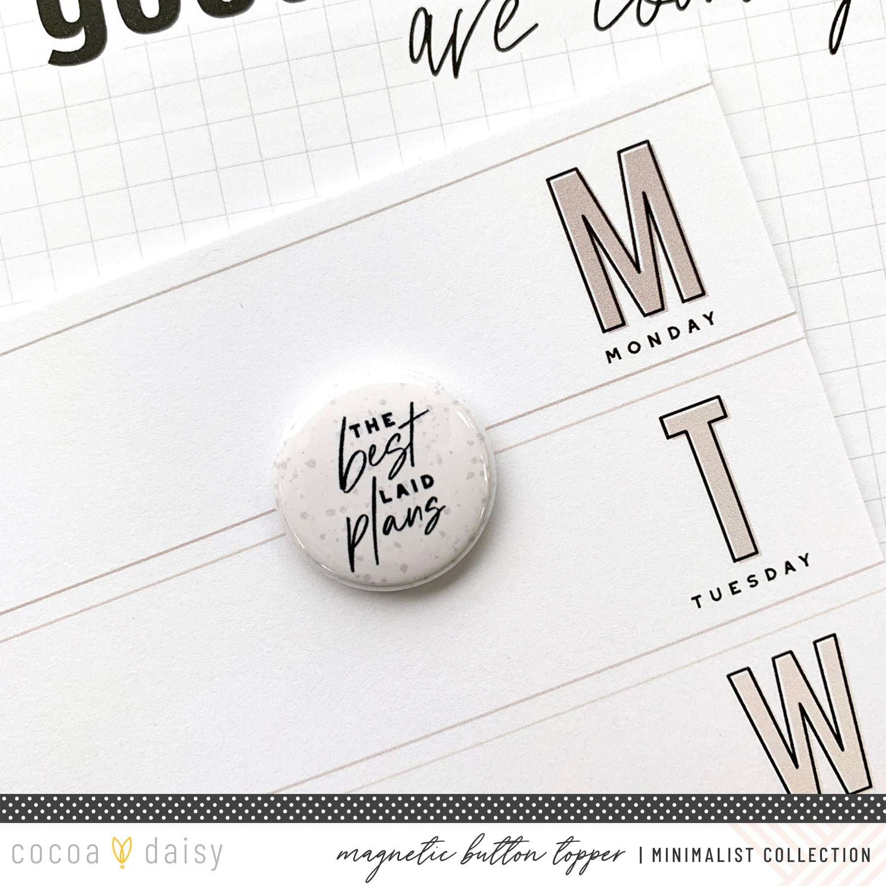 The Minimalist Collection Button