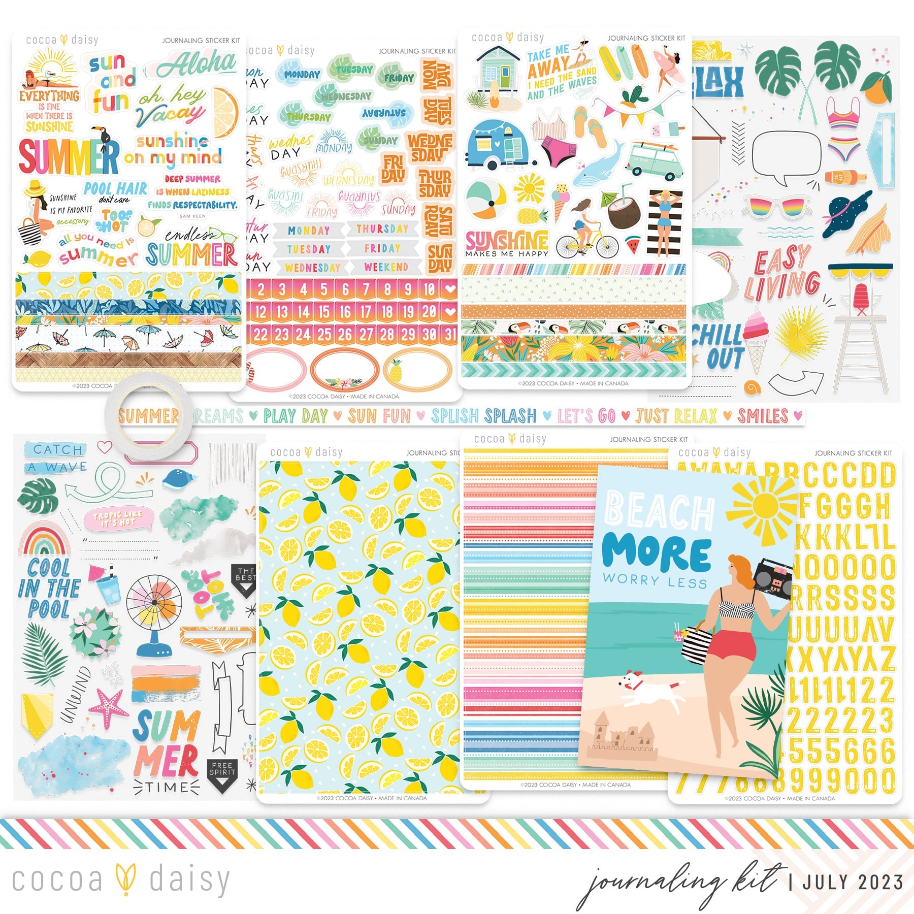 Summer-Vibes-July-2023-Stickers-Journaling-Kit-1.jpg