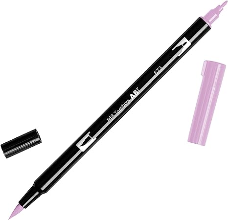Tombow Dual Brush Pen Art Marker Orchid (673)