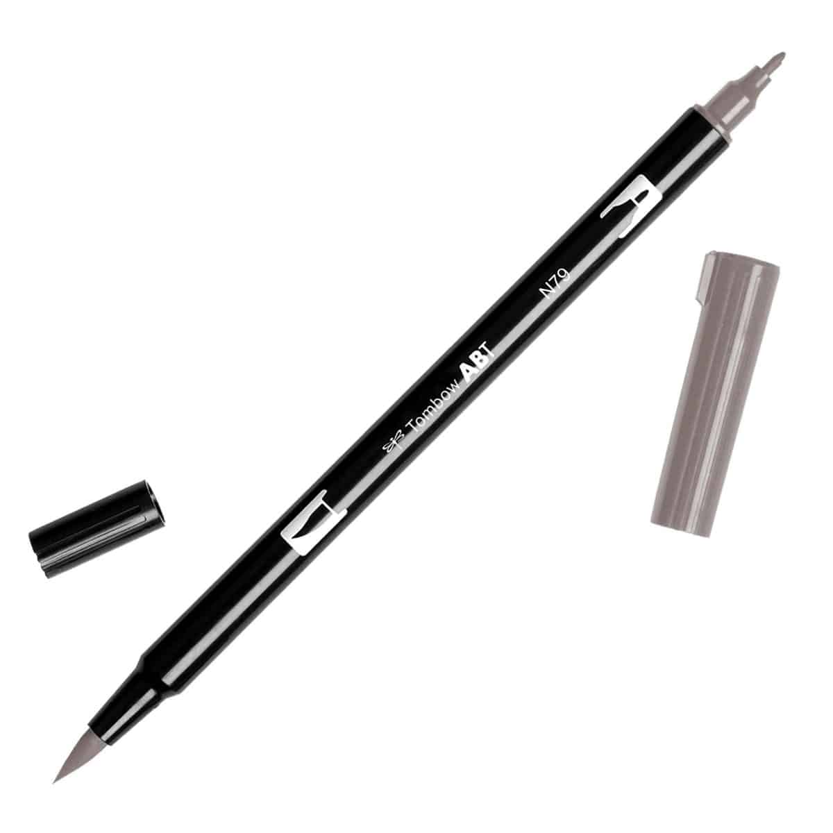 Tombow Dual Brush Pen Art Marker Warm Gray 2 (N79)